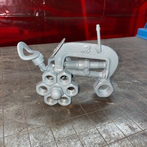 Small gray tractor