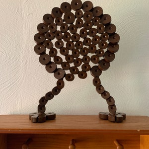 Scrap metal sculpture