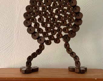 Scrap metal sculpture