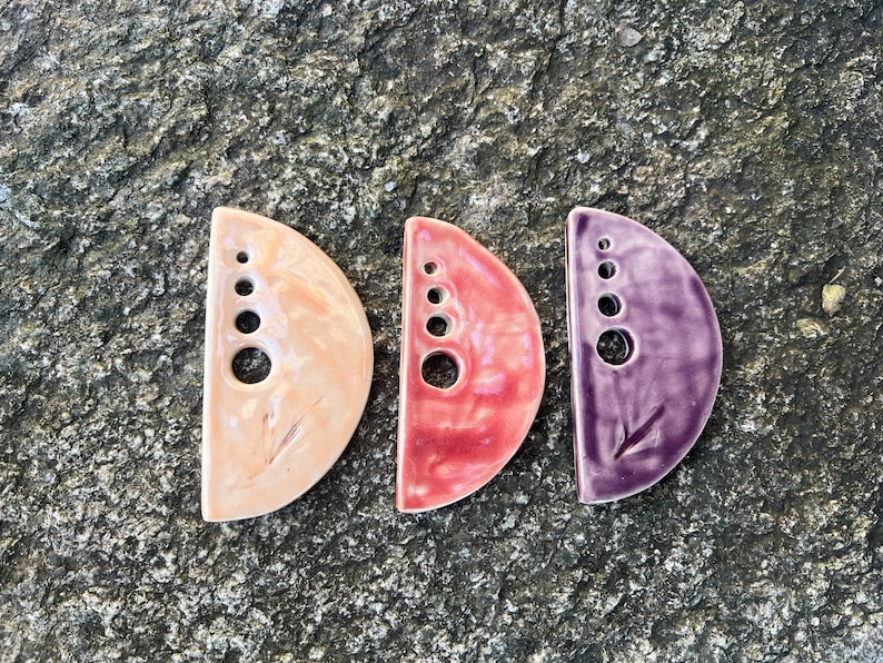 Mini desbrozadora de hierbas en verde romero, lavanda o beige natural, utensilios de cocina, accesorio rústico de cerámica, idea de regalo para cocinero. imagen 7