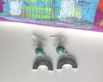 Rainbow Earrings | Happy Jewelry