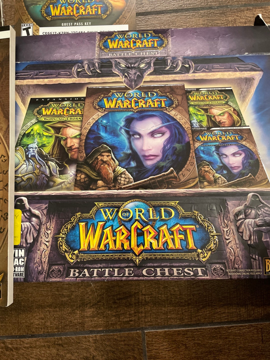 World of Warcraft Battle Chest windows/mac, 2007 Etsy