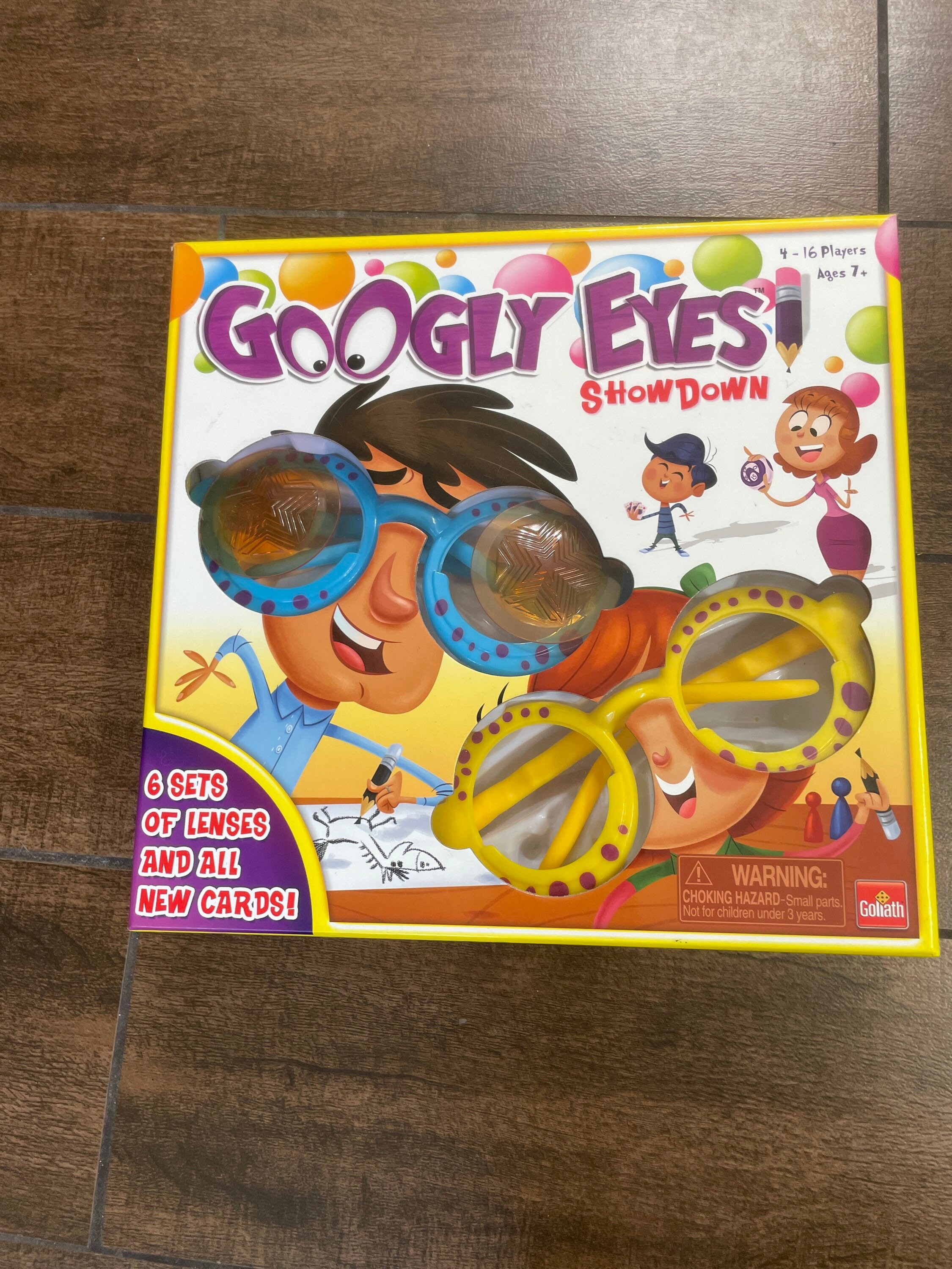 GOLIATH, Games, Googly Eyes Family Boardgame Ages 7 And Up