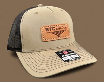Bulk Leather Patch Hats, Richardson 112FP Trucker Hats, Custom Promotional Hats, Personalized Richardson 112FP Hats, US Leather Patch Hats