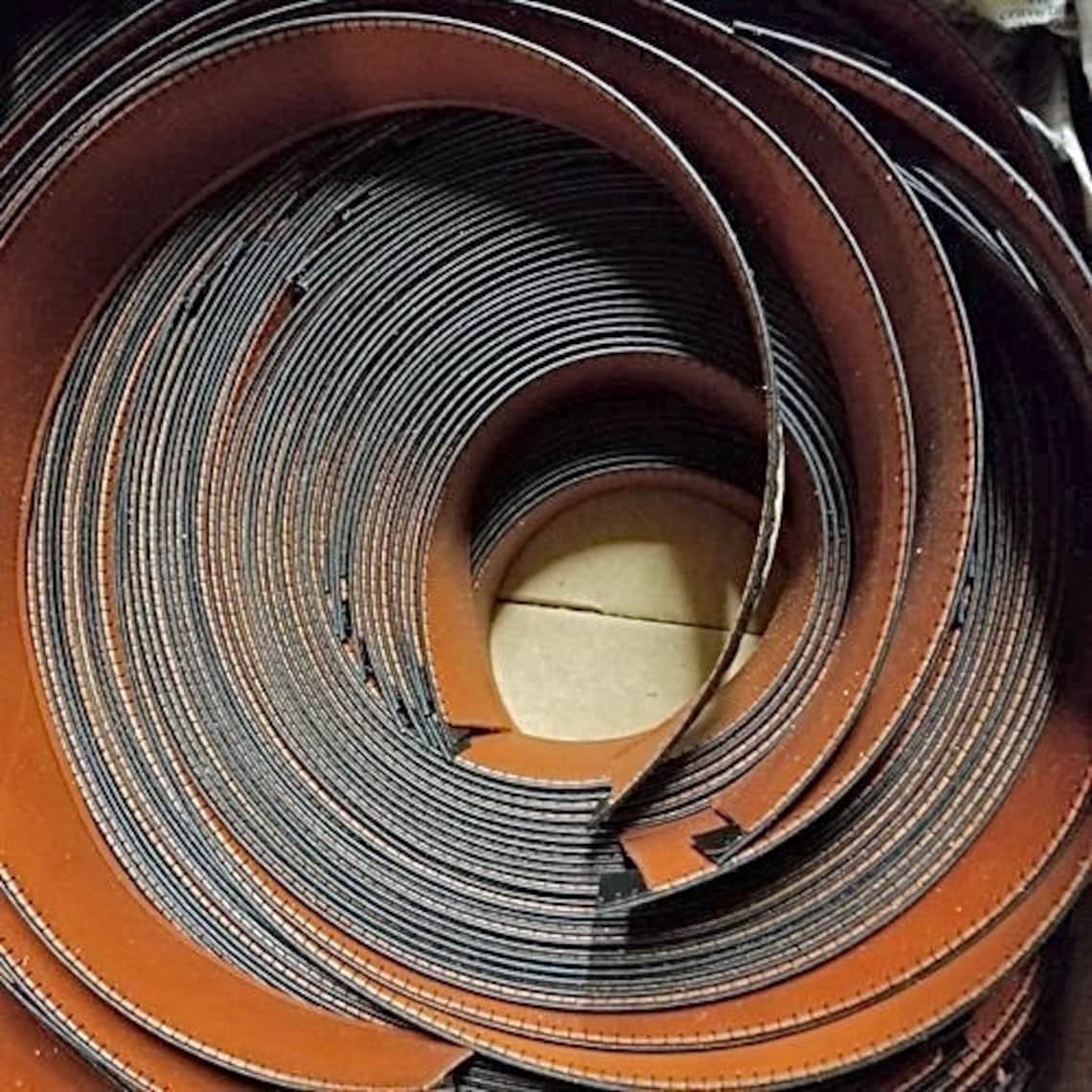 Bulk Leather Sweatbands Reeded Leather Sweatband Estitch Etsy