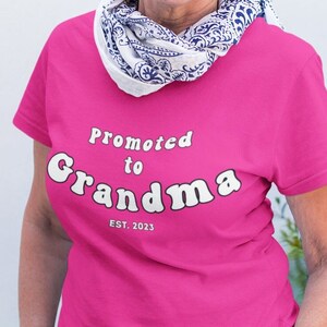 Grandma Shirt | Mothers Day Gift | Grandma Birthday | First Time Grandma Gift Shirt | New Grandma Gift | New Nana Mimi Mima Gift