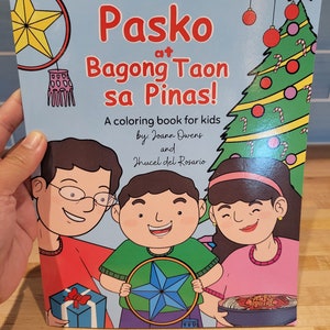 Pasko at Bagong Taon sa Pinas! - A Coloring Book for Kids