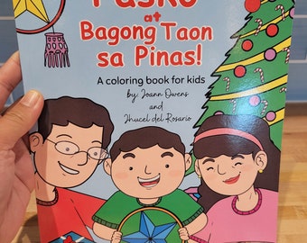 Pasko at Bagong Taon sa Pinas! - A Coloring Book for Kids