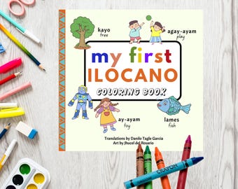 My First Ilocano Coloring Book