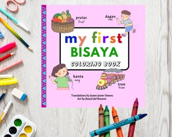 My First Bisaya Coloring Book