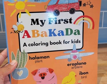 My First ABaKaDa Coloring Book