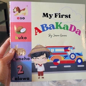 My First ABaKaDa: Tagalog-English book for kids