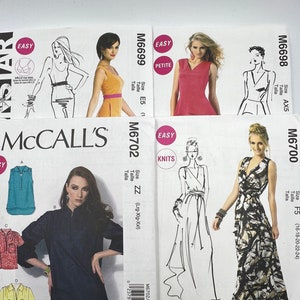McCALL&#39;S Sewing Pattern M6699, M6698, M6702, M6700