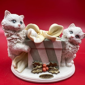 Armani Cat Figurine - Etsy