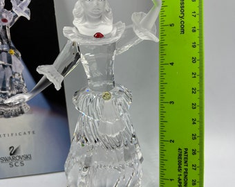 Swarovski Columbine Crystal Figurine: Masquerade SCS 2000 Set With
