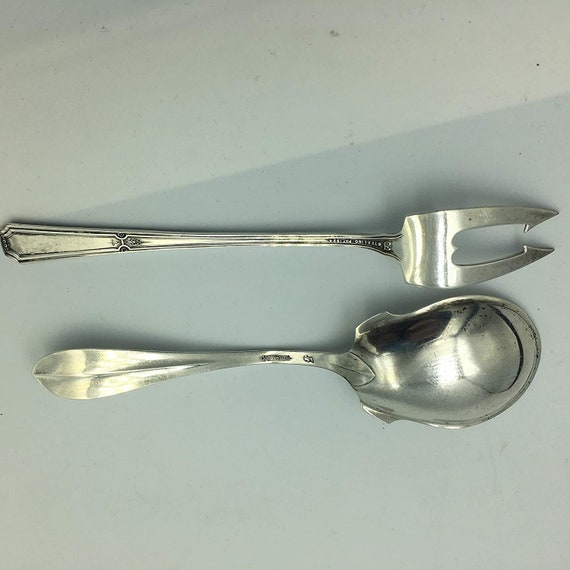 Towle Louis XIV Sterling Silver Pickle Fork & Sterling Head 