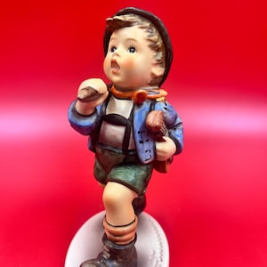 Vintage Goebel M.I. Hummel Figurine &quot;The Run-a-way&quot; HUM 327 TMK-6 West Germany