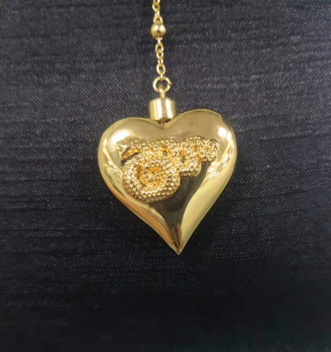 Lana Del Rey Style Heart Necklace/Rosary Version 2.0 Etsy