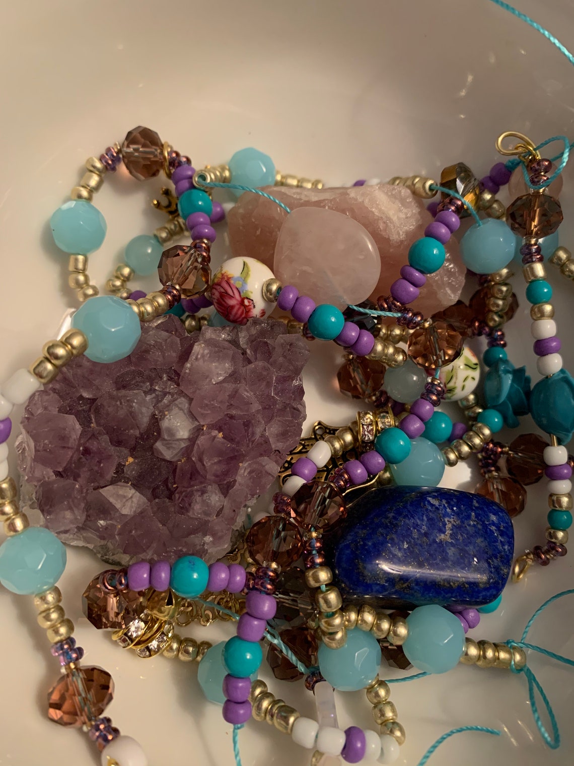 Custom made WAIST BEADS w healing properties Etsy