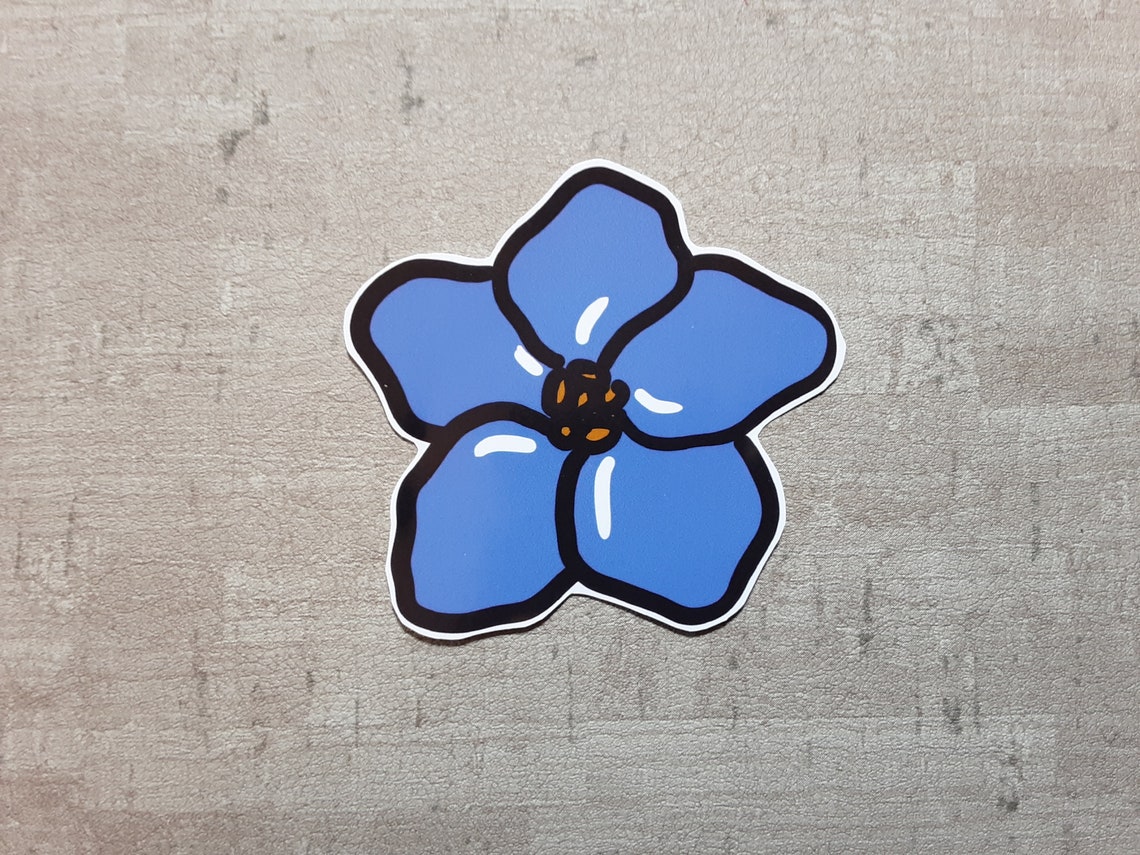 Me Not Flowers 4 pack Alzheimer's Diseae Etsy