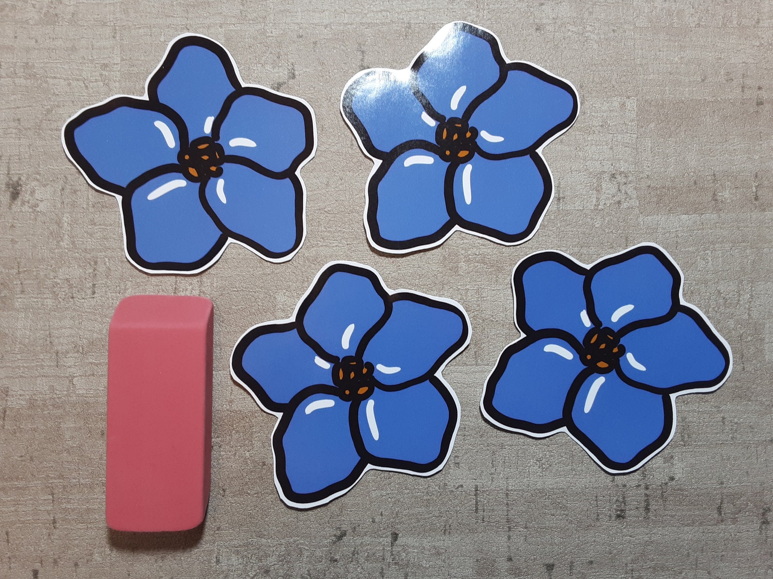 Me Not Flowers 4 pack Alzheimer's Diseae Etsy