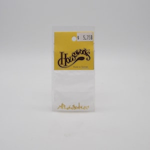 Dollhouse Miniature Brass Knobs by Houseworks Ltd