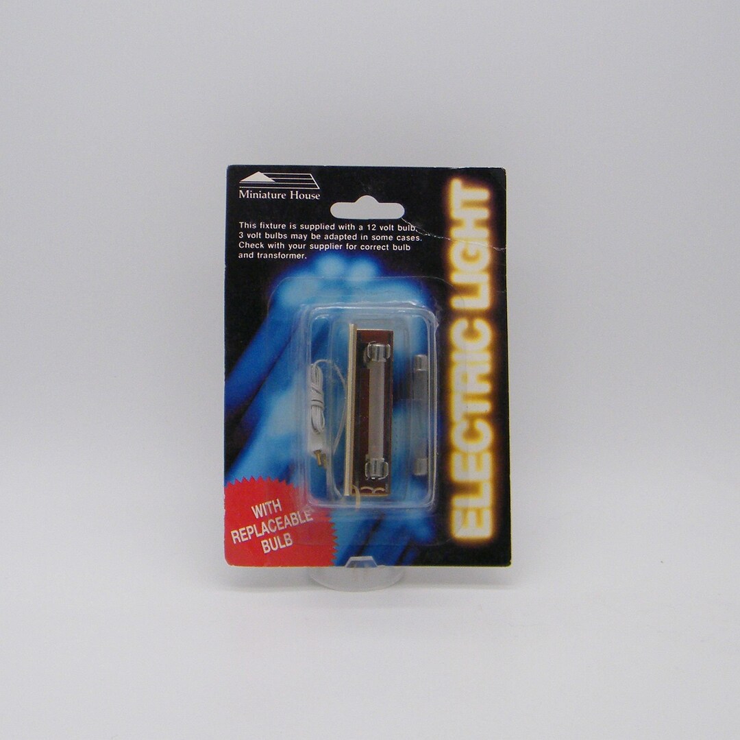 Dollhouse Miniature Under Light by Handley House Etsy