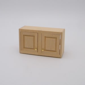 Dollhouse Miniature 3&quot; Kitchen Upper Cabinet Kit by Houseworks