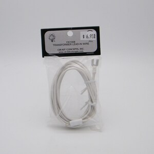 Dollhouse Miniature 12-Volt Transformer Lead-In Wire by Cir-Kit Concepts