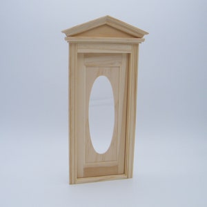 1:12th Scale Victorian Oval Dollhouse Door by Houseworks