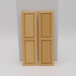 1:12th Scale Dollhouse Window Shutters by Houseworks Ltd