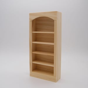 1:12th Scale 5-Shelf Dollhouse Bookcase by Houseworks