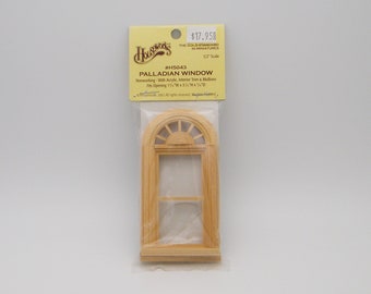 1:24th Scale Dollhouse Palladian Window by Houseworks