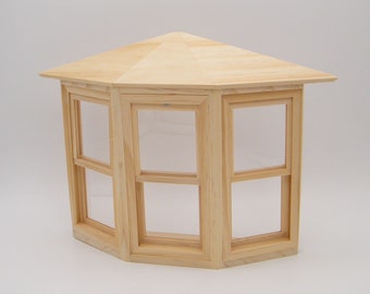 1:12th Scale Dollhouse Miniature Working Bay Window by Houseworks Ltd