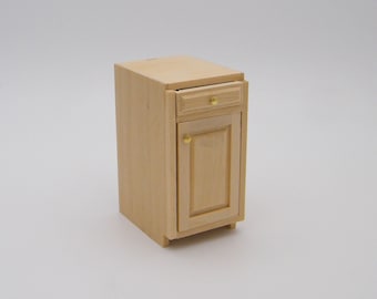 Dollhouse Miniature 1-1/2&quot; Kitchen Base Cabinet Kit by Houseworks