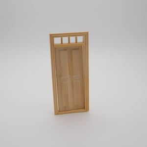 1:24th Scale 4-Panel Dollhouse Door by Houseworks