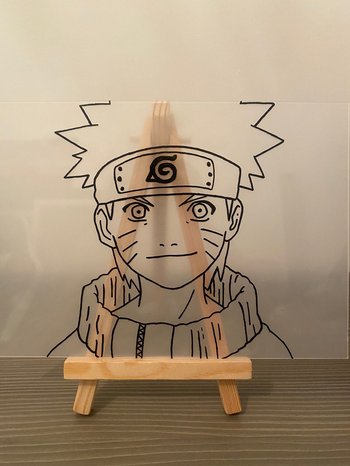 Custom anime glass painting kits Etsy