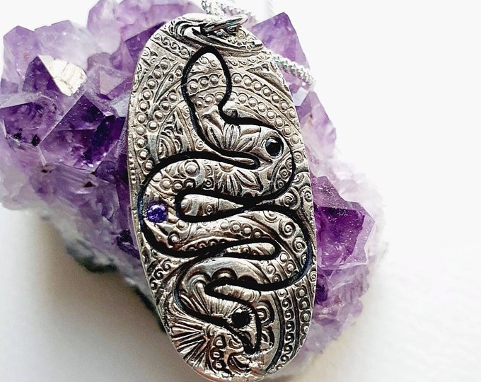 Alchemist Snake Pendant Amulet