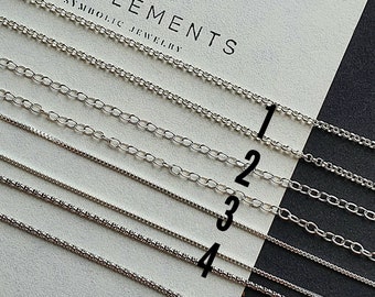 Sterling Silver Chains