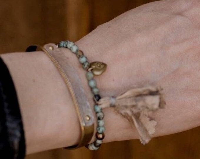 Beaded Turquoise Bracelet