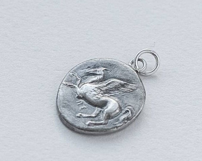 Pegasus wax seal necklace