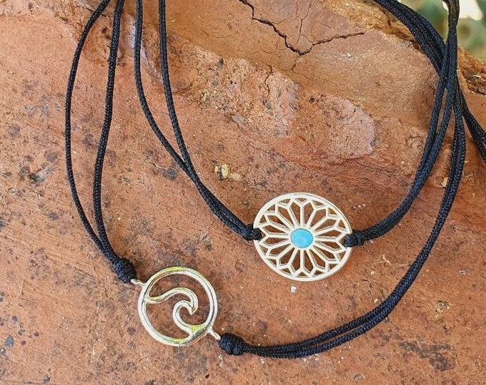 Summer Ocean Wave Anklet
