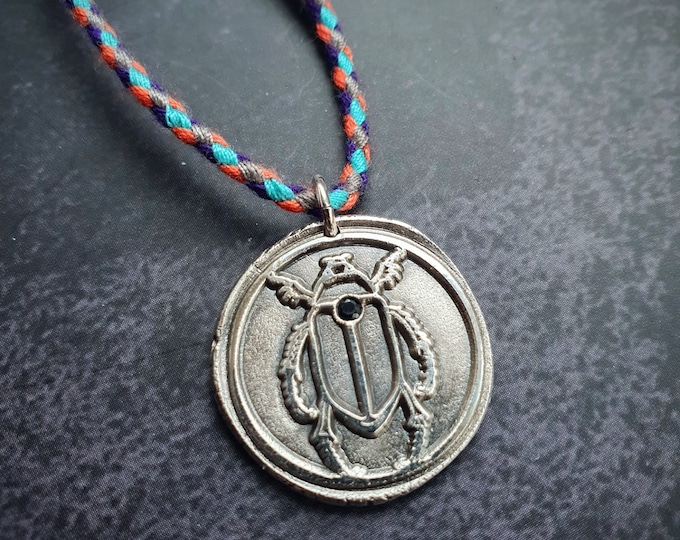 Silver Scarab pendant