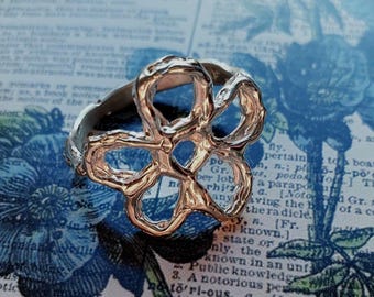 Flower Ring, Size 9 1/4 US