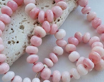 Pastel Pink Opal Necklace