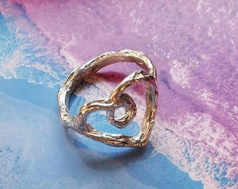 Molten Heart Ring