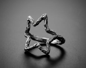 Open Star Ring