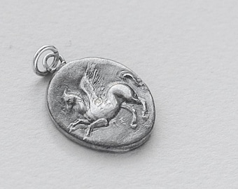 Pegasus Coin Pendant