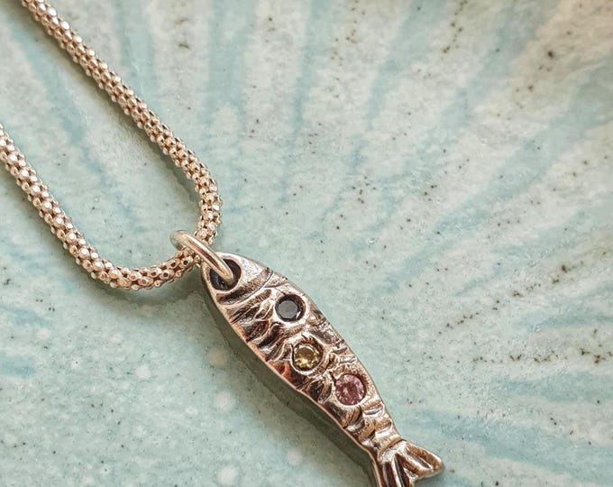 Featured listing image: Sardine Pendant