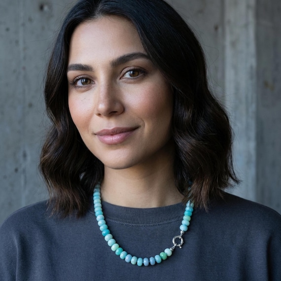 Candy Opal Hand-knotted Necklace